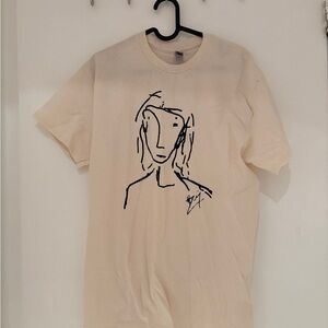 Hozier “self portrait” merch tee - lost in a haze
